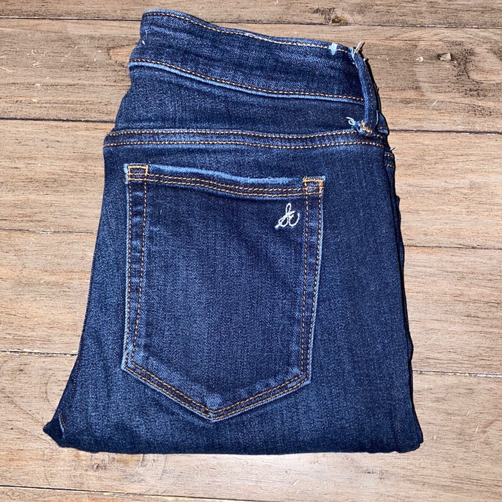 Sam Edelman frayed hem skinny jeans